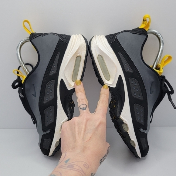 VTG Nike | Air Surrender Max '99 grey black sporty low-top sneakers | WMS 7.5 - Picture 15 of 16